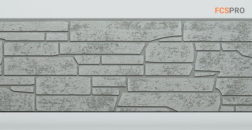 Фиброцементные панели FCS Simple АА7 (под камень) купить в Сургуте