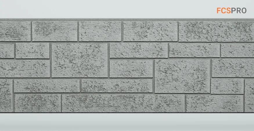 Фиброцементные панели FCS Simple АА8 (под кирпич) купить в Сургуте