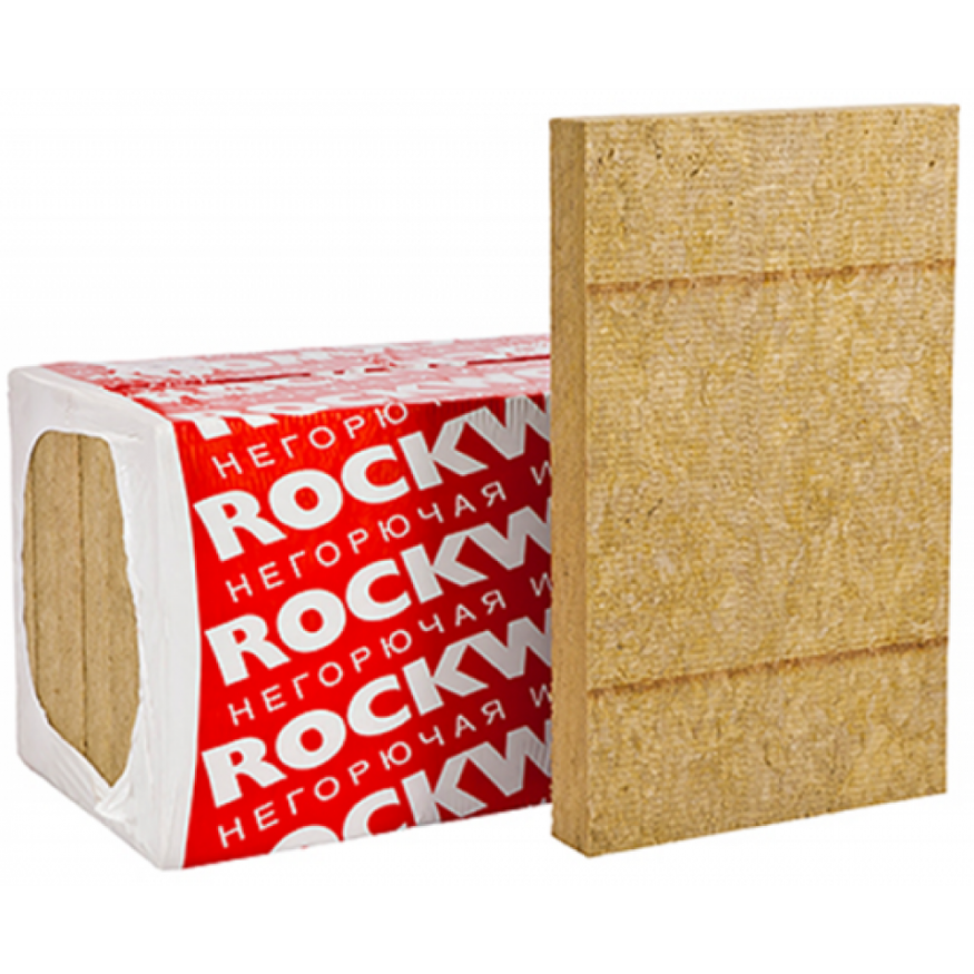 Утеплитель Венти Баттс 50х600х800 Rockwool купить в Сургуте