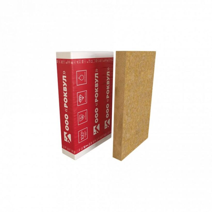 Утеплитель Rockwool ФАСАД БАТТС Оптима 150х600х1200/2шт/1.44м2/0.216м3 (32упак/палл) Rockwool купить в Сургуте