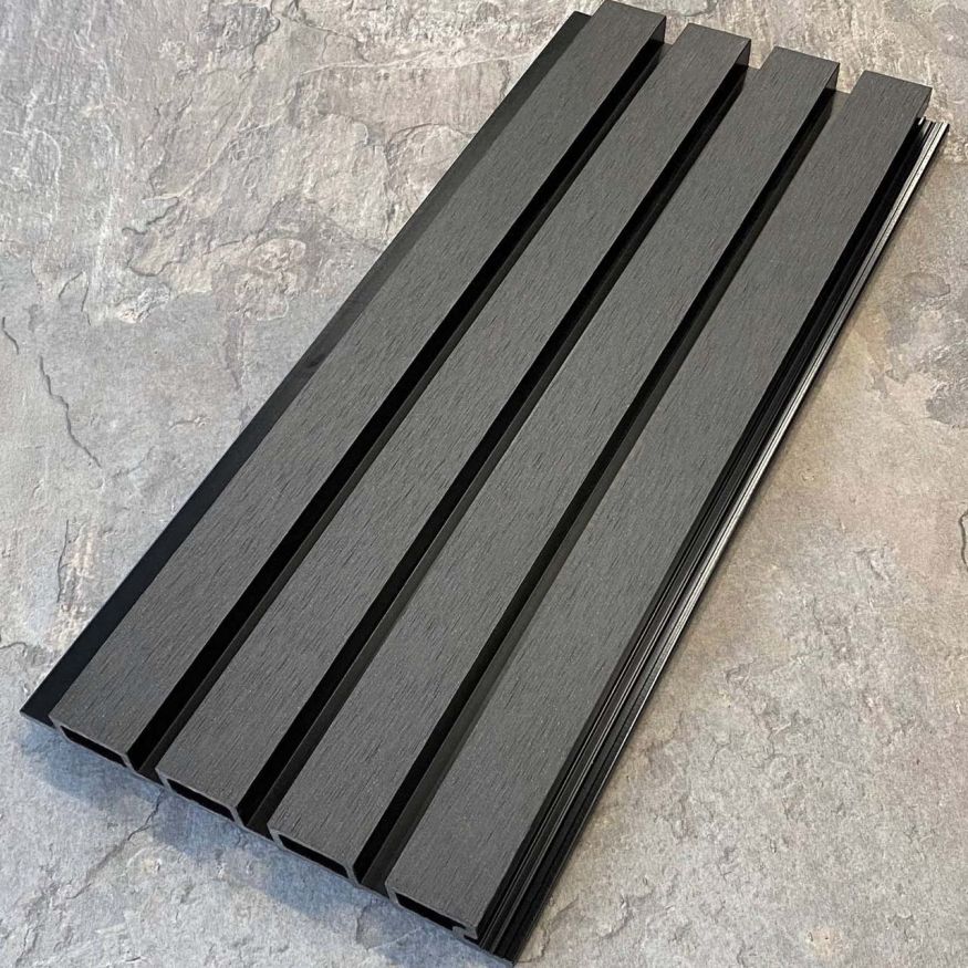 Фасадная реечная панель EasyDecking, Wood-X, Черное дерево купить в Сургуте