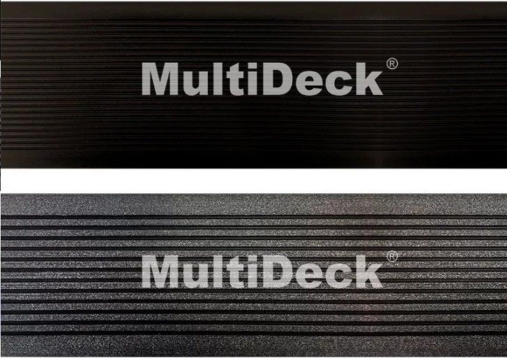 Террасная доска из ДПК MultiDeck Черный бархатный оттенок купить в Сургуте