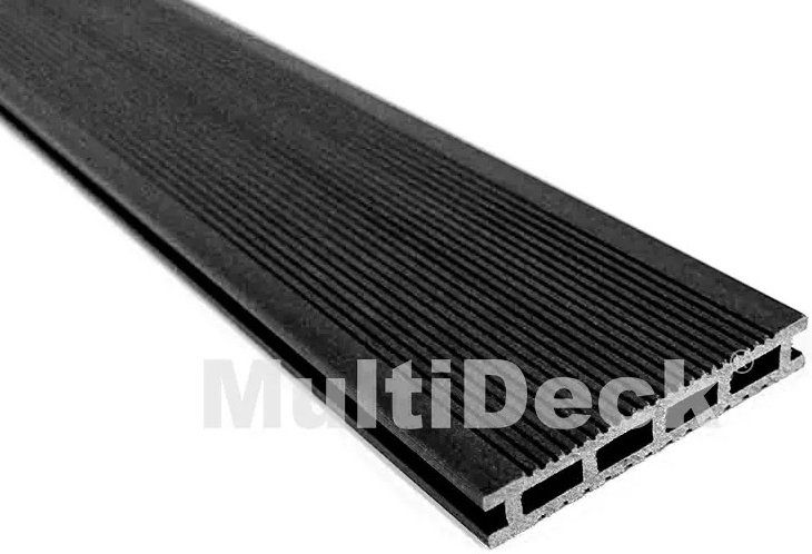 Террасная доска из ДПК MultiDeck Черный бархатный оттенок купить в Сургуте