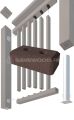 Крепление балясины Savewood купить в Сургуте