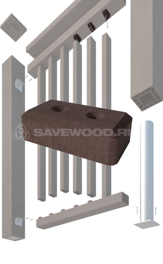 Крепление балясины Savewood купить в Сургуте