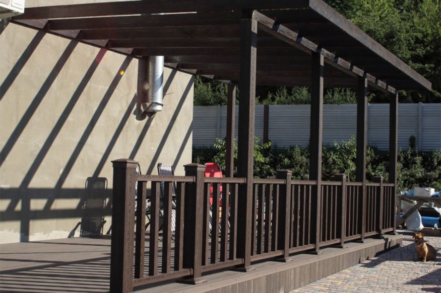 Комплект ограждения Holzhof Венге купить в Сургуте