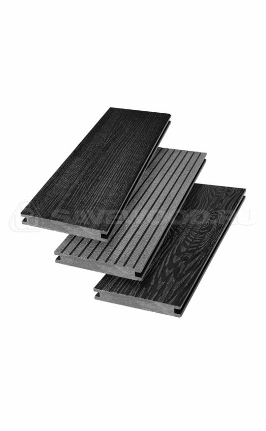 Террасная доска ДПК SaveWood, SW Fraxinus (R), Черный купить в Сургуте
