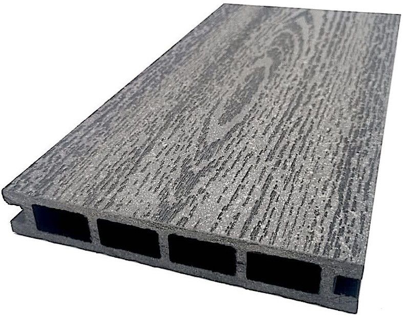 Террасная доска NanoWood «Эко Классик» Антрацит купить в Сургуте