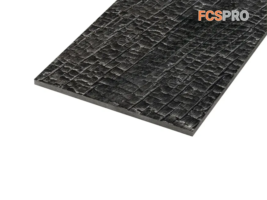 Фиброцементная панель FCSPRO Decor Wood Угольное купить в Сургуте