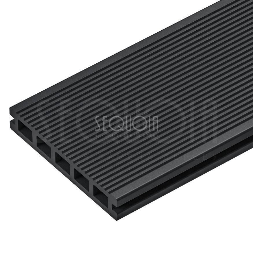 Доска террасная ДПК 3D SEQUOIA Evolution WOOD BLACK купить в Сургуте
