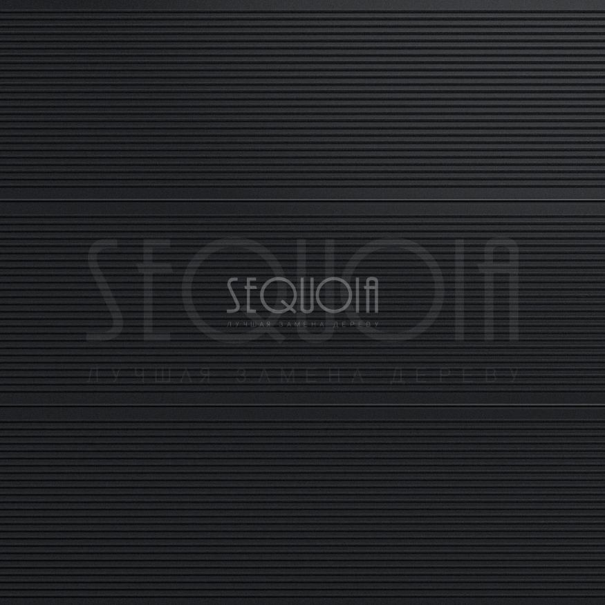 Доска террасная ДПК 3D SEQUOIA Evolution WOOD BLACK купить в Сургуте