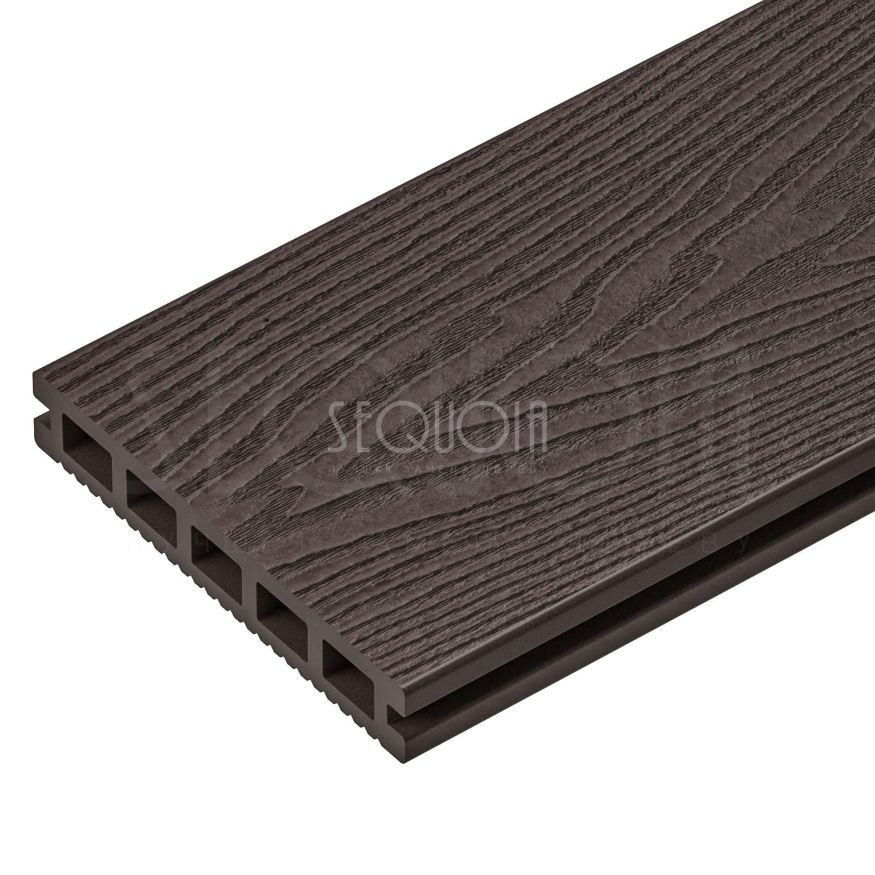 Доска террасная ДПК 3D SEQUOIA Evolution BROWN купить в Сургуте