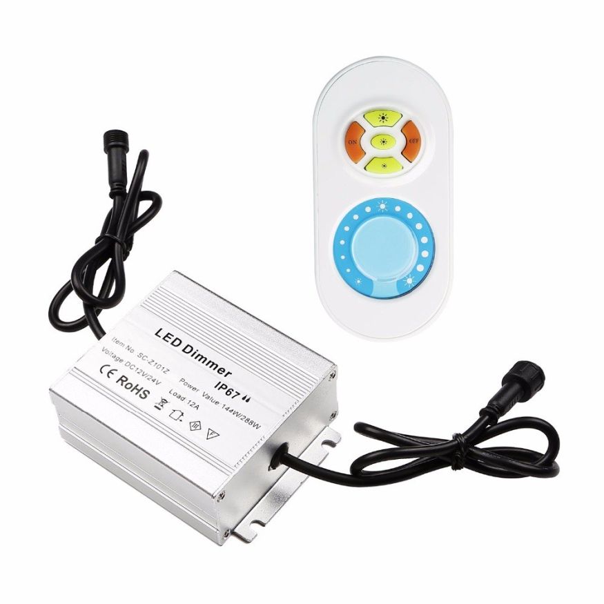 LED Диммер IP67 с дистанционным управлением до 60W Woodvex купить в Сургуте