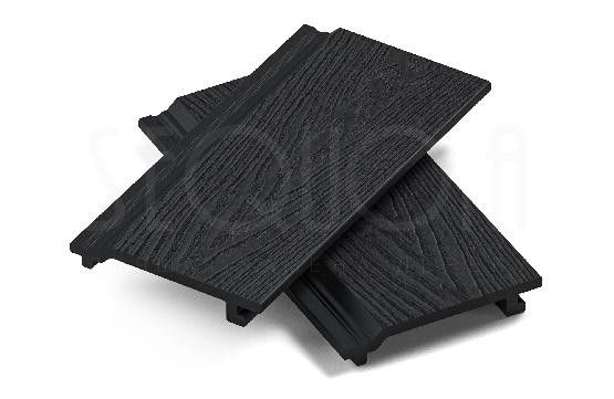 Доска фасадная ДПК 3D SEQUOIA Evolution WOOD BLACK  купить в Сургуте