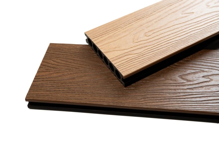 Террасная доска Ecodecking Скай коэкструзия Тик купить в Сургуте