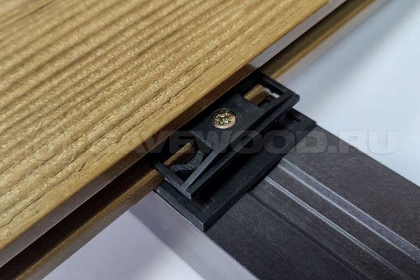 Кляммер для террасной доски пластиковый Savewood купить в Сургуте