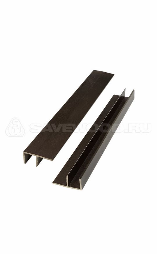 F-профиль ДПК Savewood, Темно-коричневый купить в Сургуте