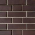 Фасадная панель FineBer, Кирпич облицовочный 3D, Коричнево-чёрный купить в Сургуте