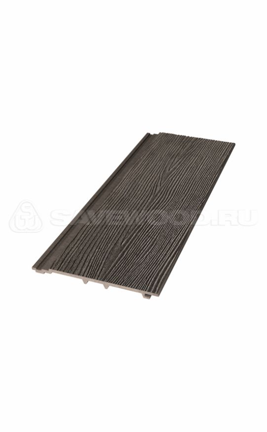 Сайдинг из ДПК SaveWood, SW Cedrus (R), Темно-коричневый купить в Сургуте