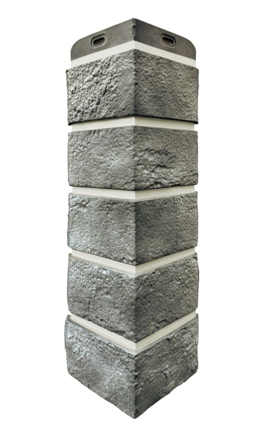 Угол наружный Grand Line, Состаренный кирпич Design Plus, Гранит (Белый шов) купить в Сургуте