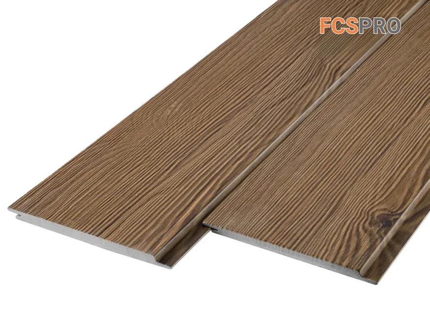 Фиброцементная панель FCSPRO Decor Wood Click Масляная лиственница купить в Сургуте