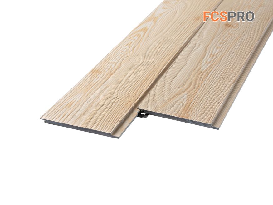 Фиброцементная панель FCSPRO Decor Wood Click Лиственница купить в Сургуте