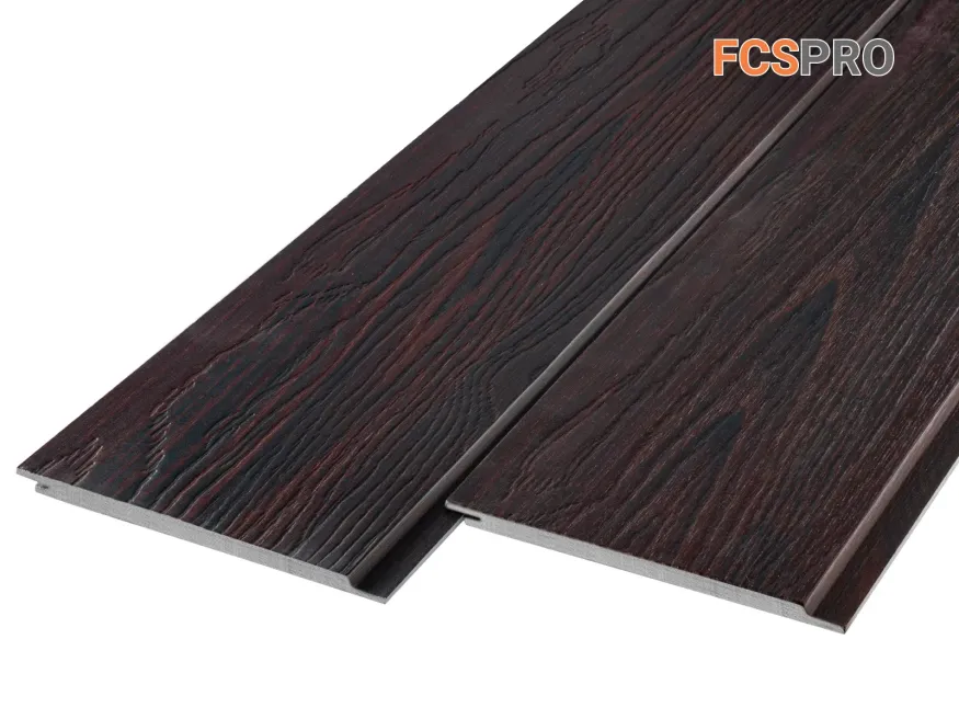 Фиброцементная панель FCSPRO Decor Wood Click Обожженное дерево купить в Сургуте