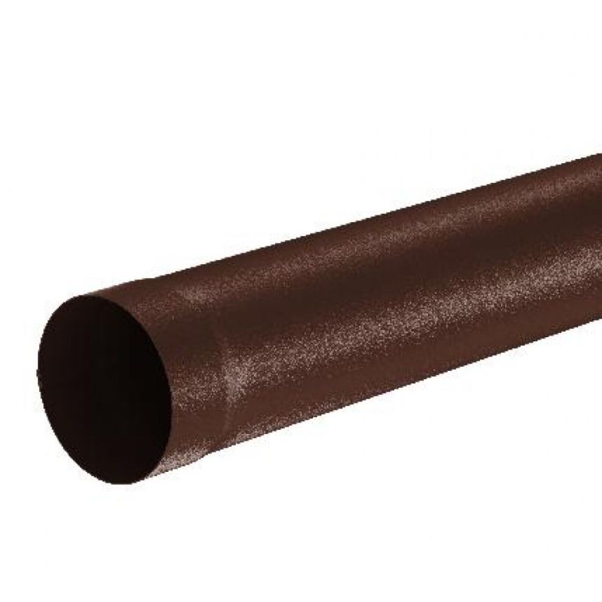 Водосточная труба Aquasystem, RAL 8017, коричневая матовая, 3.00 м, 125/90. купить в Сургуте