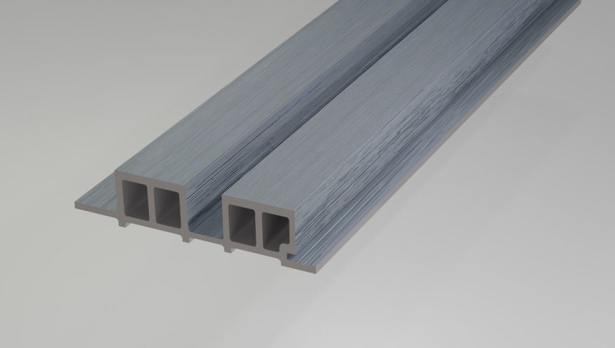 Реечная панель Woodwex, Lines, Light gray купить в Сургуте