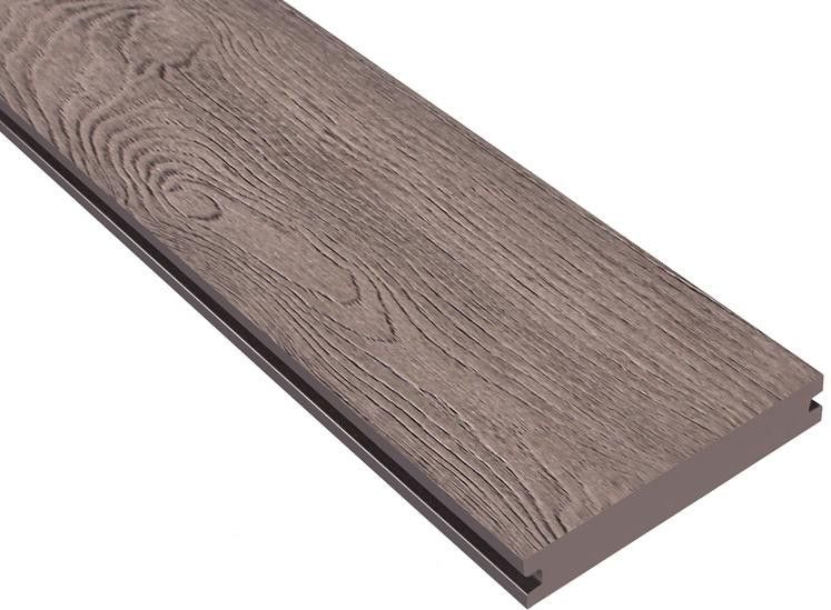 Террасная доска ДПК Outdoor 3D полнотелая NEVADA/CALIFORNIA BROWN коричневый микс. купить в Сургуте