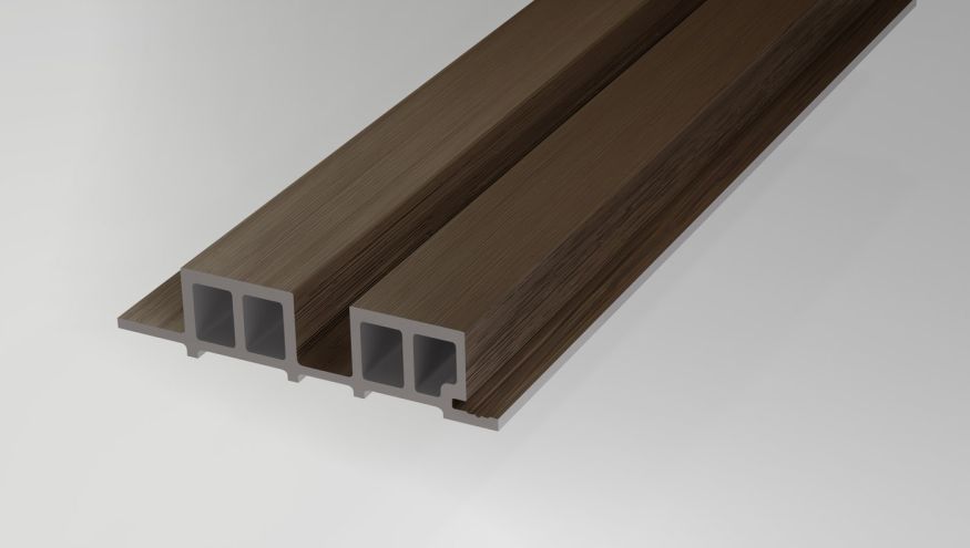 Реечная панель Woodwex, Lines, Milk Chocolate купить в Сургуте