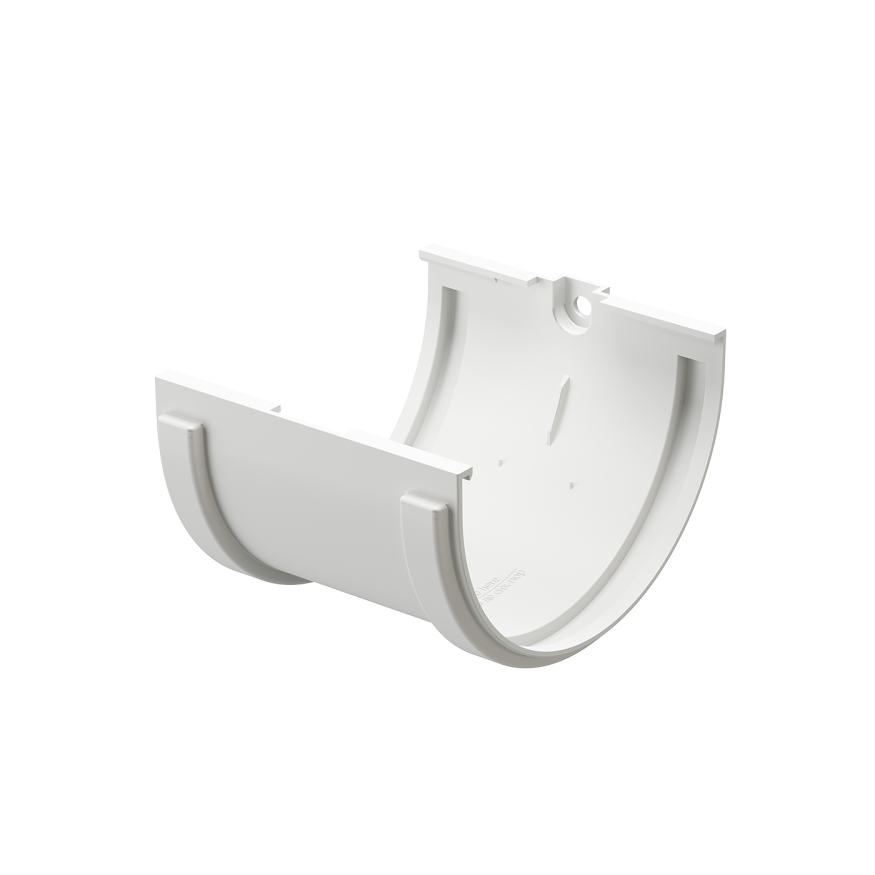 Соединитель для желобов Docke Standard, белый цвет. купить в Сургуте