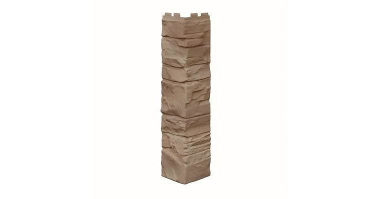 Угол наружный VOX Solid Stone Umbria коричневый камень купить в Сургуте