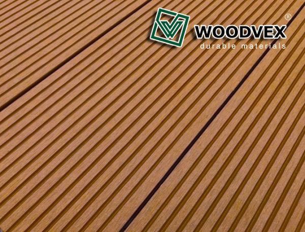 Террасная доска WOODVEX Select из ДПК в цвете Терракота купить в Сургуте