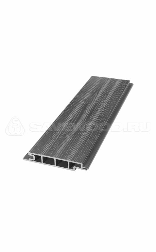 Террасная доска ДПК SaveWood, SW Padus (R), Графит купить в Сургуте
