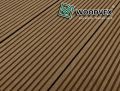 Террасная доска WOODVEX Select из ДПК темно-коричневого цвета купить в Сургуте