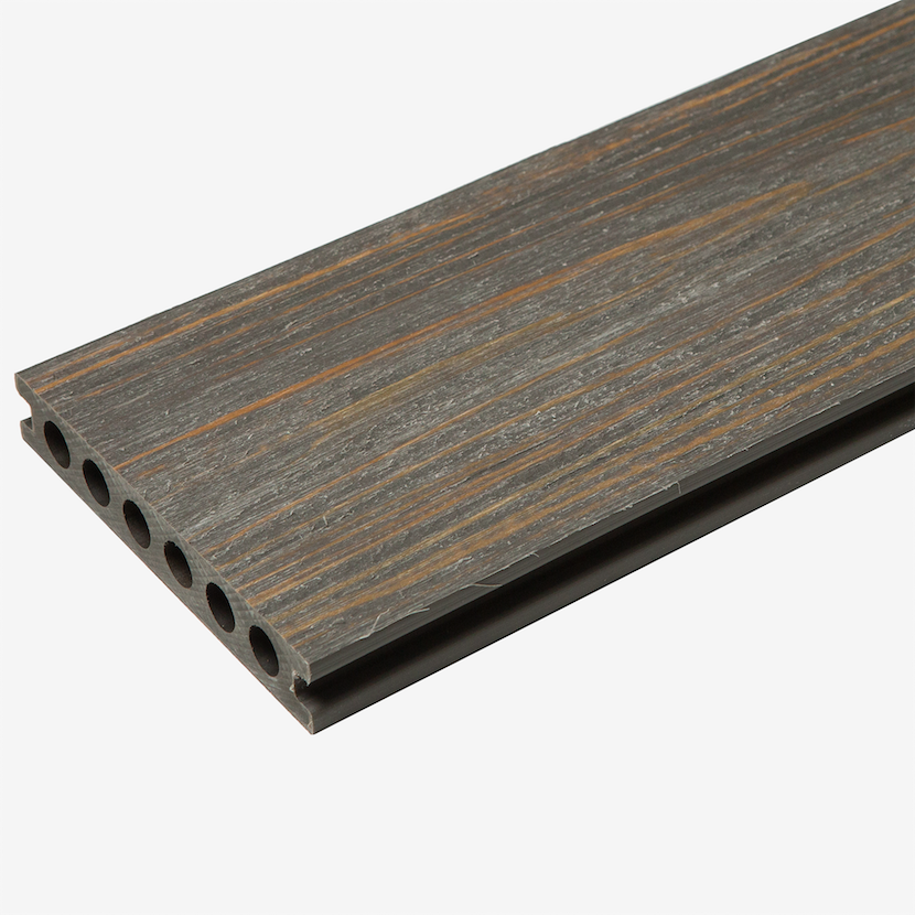 Террасная доска из ДПК CM Decking Zebrano, Графит (под заказ) купить в Сургуте
