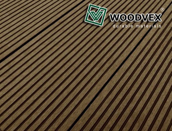 Террасная доска из ДПК WOODVEX Select в цвете Венге купить в Сургуте
