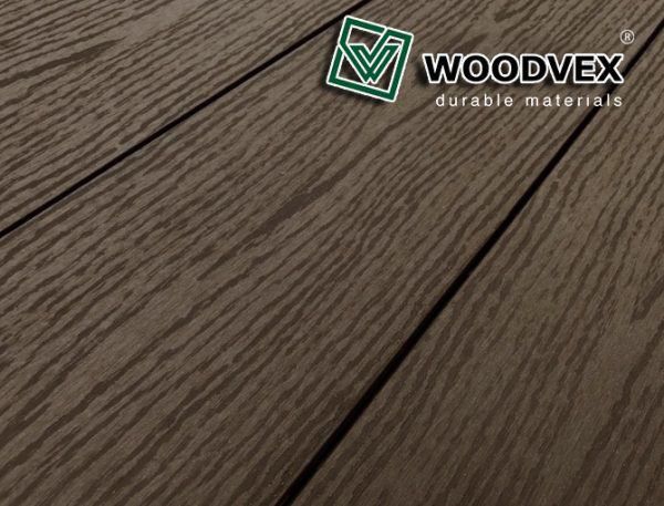 Террасная доска из ДПК WOODVEX Select в цвете Венге купить в Сургуте